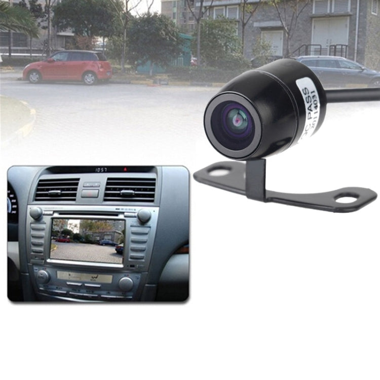 E300 Waterproof Car Rear View Camera, 120 Degree Wide Angle, Diameter: 16mm(Black) - Rear View Cameras by PMC Jewellery | Online Shopping South Africa | PMC Jewellery | Buy Now Pay Later Mobicred