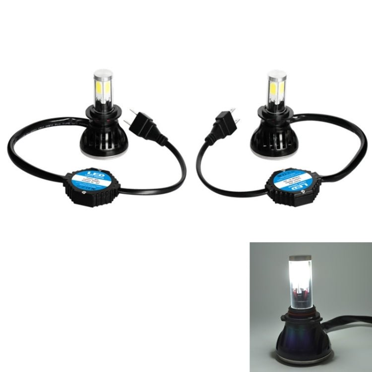 2 PCS H7-5HL-40W 4000lm / 6000K Car LED Headlight, White Light, DC 9-36V - LED Headlamps by PMC TechLife | Online Shopping South Africa | PMC TechLife | Buy Now Pay Later Mobicred