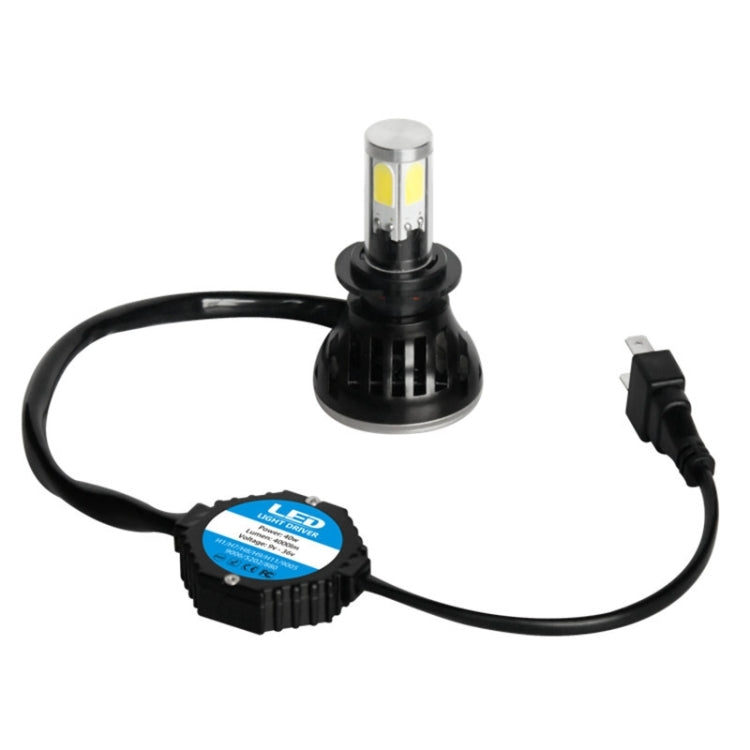 2 PCS H7-5HL-40W 4000lm / 6000K Car LED Headlight, White Light, DC 9-36V - LED Headlamps by PMC TechLife | Online Shopping South Africa | PMC TechLife | Buy Now Pay Later Mobicred
