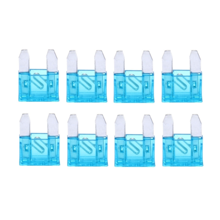 100 PCS Auto Mini Blade Fuse, DC 12V 15A(Blue) - Fuse by PMC Jewellery | Online Shopping South Africa | PMC Jewellery