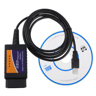 ELM327 Interface USB V1.5 OBDII Auto Diagnostic Scanner Tool - Cables & Connectors by PMC Jewellery | Online Shopping South Africa | PMC Jewellery | Buy Now Pay Later Mobicred