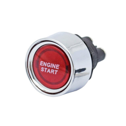 Red Light Push Start Ignition Switch for Racing Sport (DC 12V)(Red) - Car Switches by PMC Jewellery | Online Shopping South Africa | PMC Jewellery