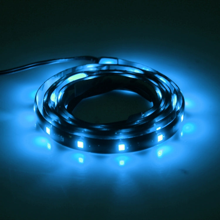 10 PCS 30cm 15 LED Waterproof Flexible Car Strip Light, DC 12V(Ice Blue Light) - Decorative Lights by PMC TechLife | Online Shopping South Africa | PMC TechLife | Buy Now Pay Later Mobicred