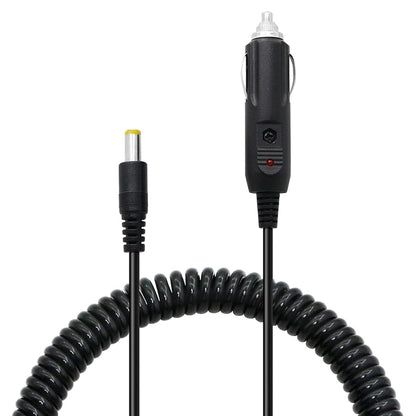 2A Car 4.0 x 1.7mm Power Supply Adapter Plug Coiled Cable Car Charger, Length: 40-140cm - Universal Power Adapter by PMC Jewellery | Online Shopping South Africa | PMC Jewellery | Buy Now Pay Later Mobicred