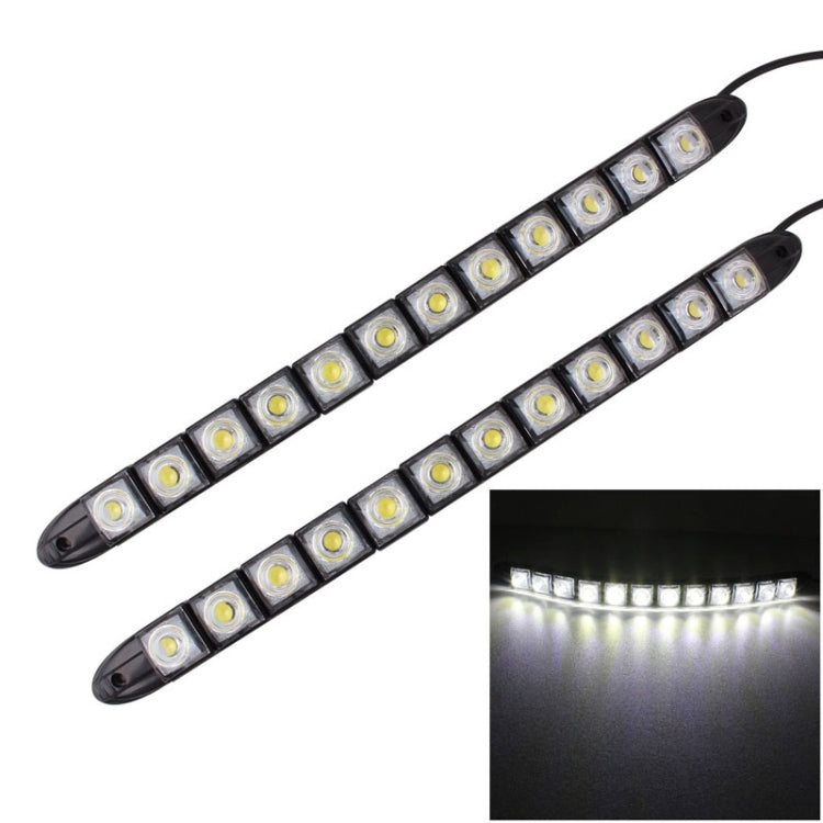 2 PCS  6W 12 LED SMD 5050 Flexible Snake LED Car Daytime Running Lights, DC 12V - Running Lights by PMC Jewellery | Online Shopping South Africa | PMC Jewellery | Buy Now Pay Later Mobicred