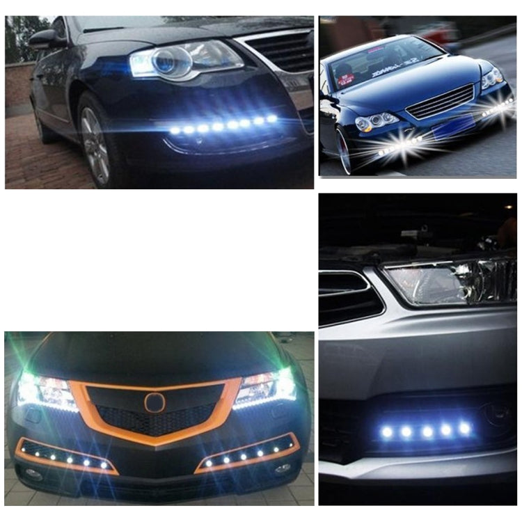 2 PCS 2x 3W 120LM Waterproof Eagle Eye light  White LED Light for Vehicles, Cable Length: 60cm(Red) - Eagle Eye Lamps by PMC TechLife | Online Shopping South Africa | PMC TechLife | Buy Now Pay Later Mobicred