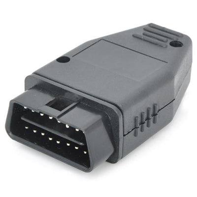 OBDII 16-Pin Connector Adapter for Car Diagnostic Male Cable(Black) - free shipping - PMC TechLife - Order now!