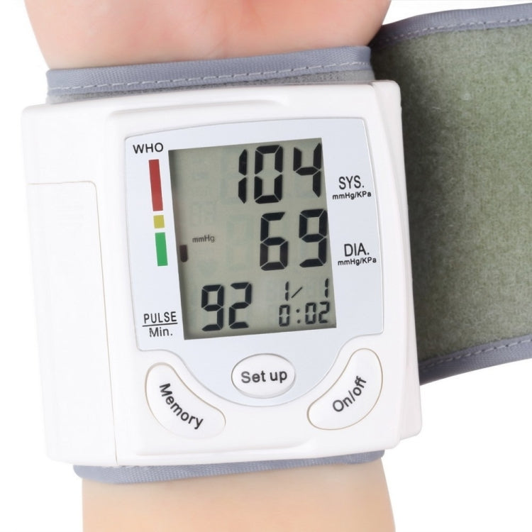 CK-101S Full Automatic Wrist Blood Pressure Monitor - Sphygmomanometer by PMC Jewellery | Online Shopping South Africa | PMC Jewellery | Buy Now Pay Later Mobicred