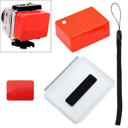 Floaty Sponge Waterproof Case Backdoor Cover with Adhesive Sticker + Lanyard for GoPro HERO4 /3+ - Waterproof Cases by PMC Jewellery | Online Shopping South Africa | PMC Jewellery | Buy Now Pay Later Mobicred
