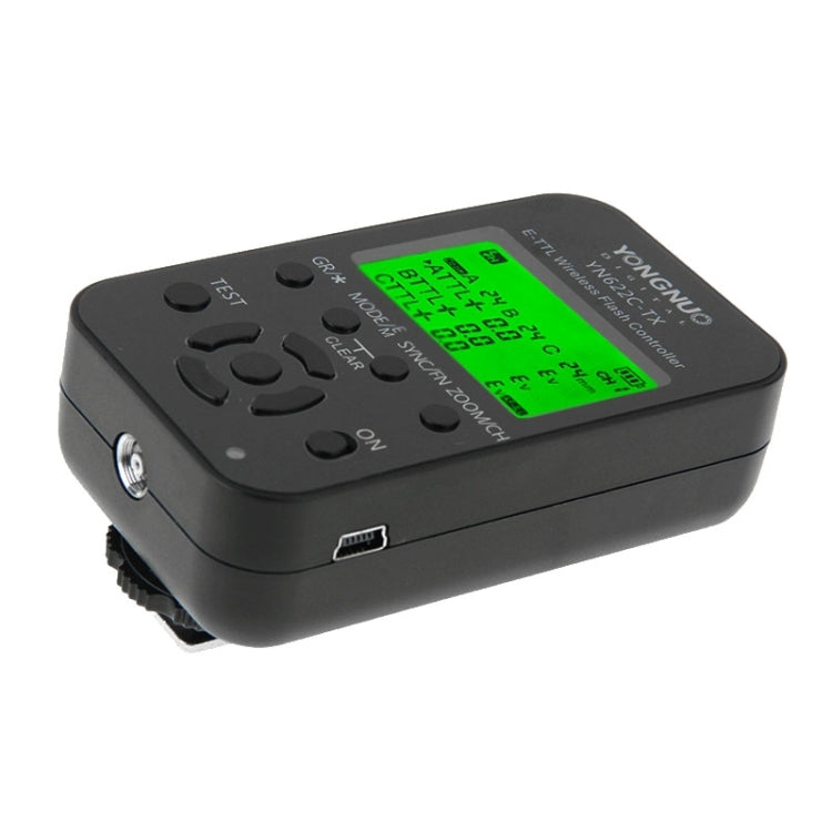 YONGNUO YN622C-KIT E-TTL Wireless Flash Trigger Controller + Transceiver Kit for Canon Camera - free shipping - PMC TechLife - Order now!