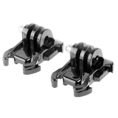 10 PCS ST-06 Basic Strap Mount Surface Buckle for GoPro Hero12 Black / Hero11 /10 /9 /8 /7 /6 /5, Insta360 Ace / Ace Pro, DJI Osmo Action 4 and Other Action Cameras(Black) - Connection Mount by PMC Jewellery | Online Shopping South Africa | PMC Jewellery | Buy Now Pay Later Mobicred