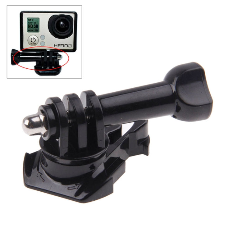 360 Degree Rotate Adjustable Buckle Basic Strap Mount & Screw Bolt for GoPro HERO11 Black/HERO10 Black / HERO9 Black /HERO8 Black /7 /6/ 5 /5 Session /4 /3+ /3 /2 /1(Black) - Connection Mount by PMC Jewellery | Online Shopping South Africa | PMC Jewellery | Buy Now Pay Later Mobicred