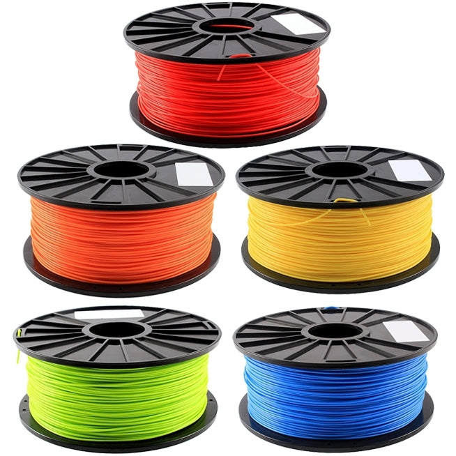 ABS 3.0 mm Fluorescent 3D Printer Filaments, about 135m(Yellow) - Consumables by PMC TechLife | Online Shopping South Africa | PMC TechLife | Buy Now Pay Later Mobicred