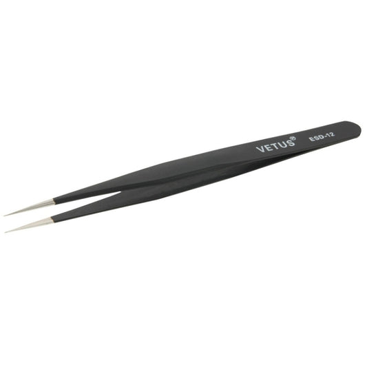 ESD-12 Anti-Static Tweezers - Tweezers by VETUS | Online Shopping South Africa | PMC Jewellery | Buy Now Pay Later Mobicred