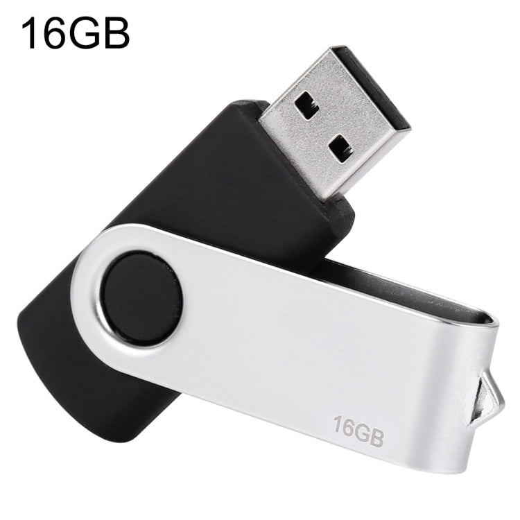 16GB Twister USB 2.0 Flash Disk(Black) - USB Flash Drives by PMc TechLife | Online Shopping South Africa | PMc TechLife | Buy Now Pay Later Mobicred