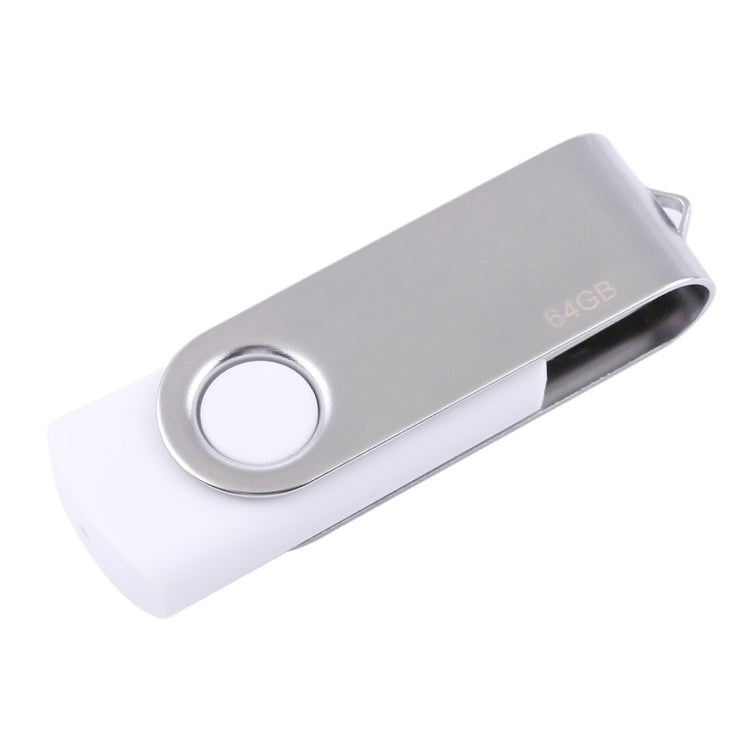 64GB Twister USB 2.0 Flash Disk(White) - USB Flash Drives by PMc TechLife | Online Shopping South Africa | PMc TechLife | Buy Now Pay Later Mobicred