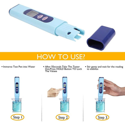 US Electric Conductivity Meter / Water Quality Treatment Tester Pen - Air & Water Quality Tester by PMC Jewellery | Online Shopping South Africa | PMC Jewellery | Buy Now Pay Later Mobicred