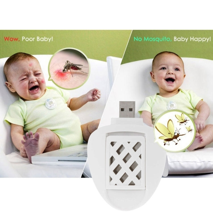 Portable USB Powered Electric Mosquito Killer(Green) - Repellents by PMC TechLife | Online Shopping South Africa | PMC TechLife