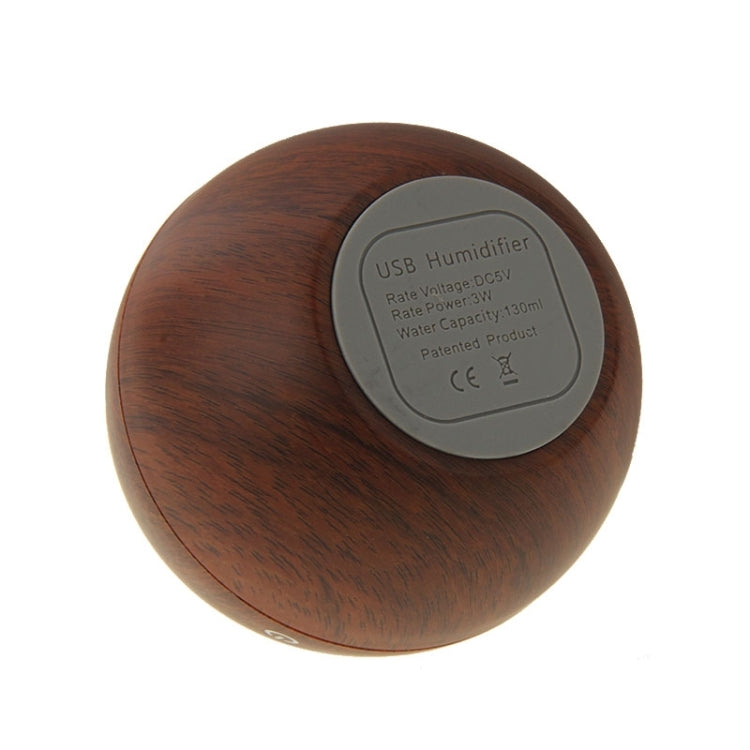 LM-X1 USB Rechargeable Wood Texture 3W Ultrasonic Aroma Air Humidifier - Air Purifiers & Accessories by PMC Jewellery | Online Shopping South Africa | PMC Jewellery | Buy Now Pay Later Mobicred