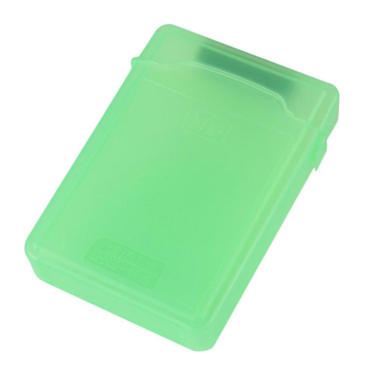 3.5 inch Hard Drive Disk HDD SATA IDE Plastic Storage Box Enclosure Case(Green) - HDD Enclosure by PMC Jewellery | Online Shopping South Africa | PMC Jewellery