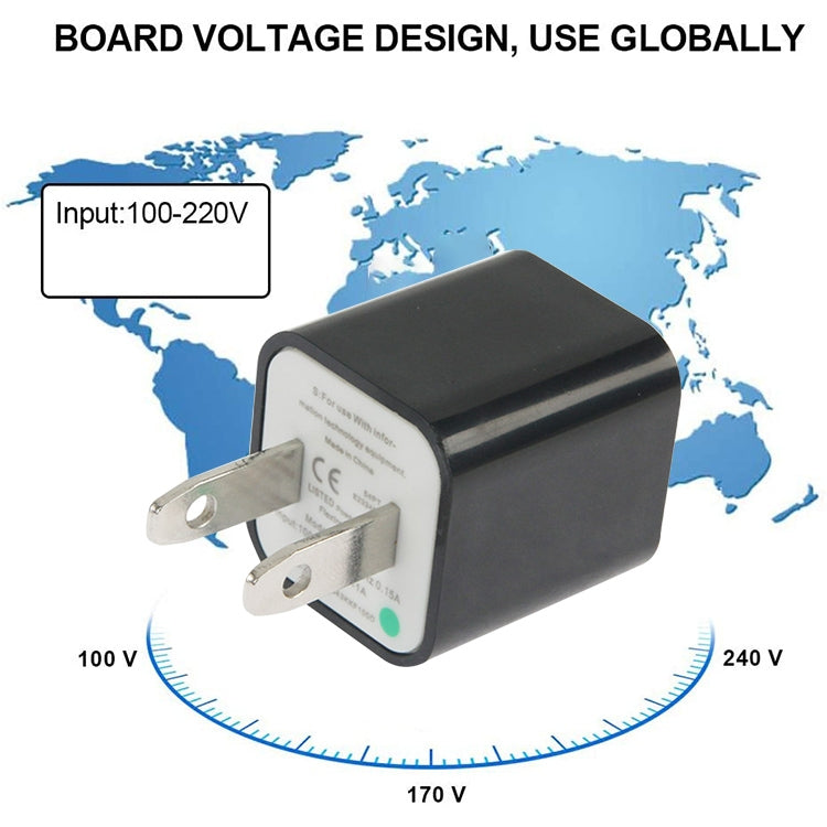 US Plug USB Charger(Green) - USB Charger by PMC Jewellery | Online Shopping South Africa | PMC Jewellery | Buy Now Pay Later Mobicred