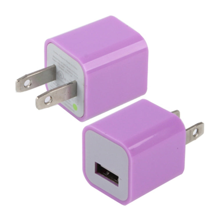 US Plug USB Charger(Purple) - free shipping - PMC Jewellery - Order now!