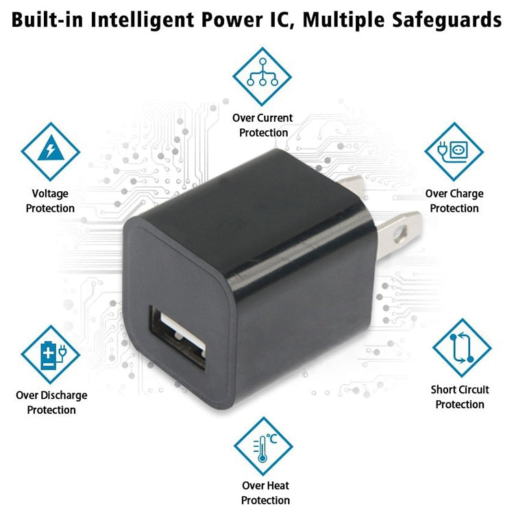 US Plug USB Charger(Purple) - free shipping - PMC Jewellery - Order now!