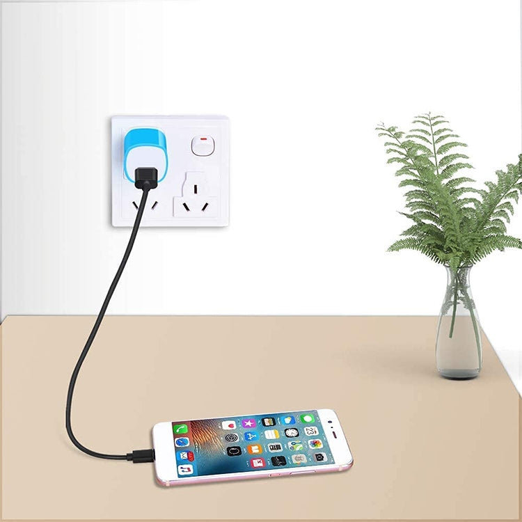 US Plug USB Charger(Purple) - free shipping - PMC Jewellery - Order now!