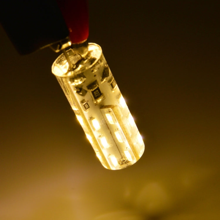 G4 2W 120LM Silicone Corn Light Bulb, 24 LED SMD 3014, Warm White Light, DC 12V - LED Blubs & Tubes by PMc TechLife | Online Shopping South Africa | PMc TechLife | Buy Now Pay Later Mobicred