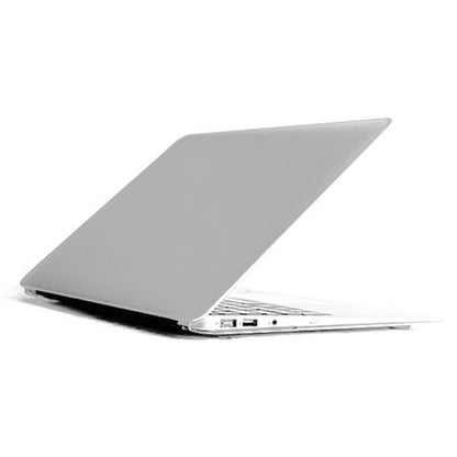 ENKAY for MacBook Air 11.6 inch (US Version) / A1370 / A1465 4 in 1 Frosted Hard Shell Plastic Protective Case with Screen Protector & Keyboard Guard & Anti-dust Plugs(White) - MacBook Air Cases by ENKAY | Online Shopping South Africa | PMC Jewellery | Buy Now Pay Later Mobicred