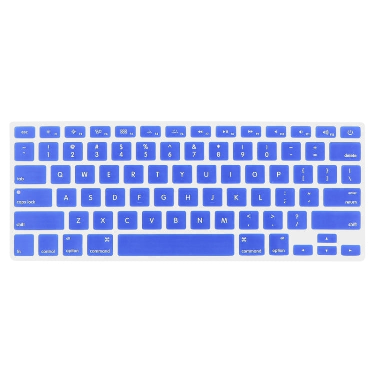 ENKAY for MacBook Air 13.3 inch (US Version) 4 in 1 Frosted Hard Shell Plastic Protective Case with Screen Protector & Keyboard Guard & Anti-dust Plugs(Dark Blue) - MacBook Air Cases by ENKAY | Online Shopping South Africa | PMC Jewellery | Buy Now Pay Later Mobicred