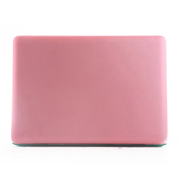 ENKAY for MacBook Air 13.3 inch (US Version) 4 in 1 Frosted Hard Shell Plastic Protective Case with Screen Protector & Keyboard Guard & Anti-dust Plugs(Pink) - MacBook Air Cases by ENKAY | Online Shopping South Africa | PMC Jewellery | Buy Now Pay Later Mobicred