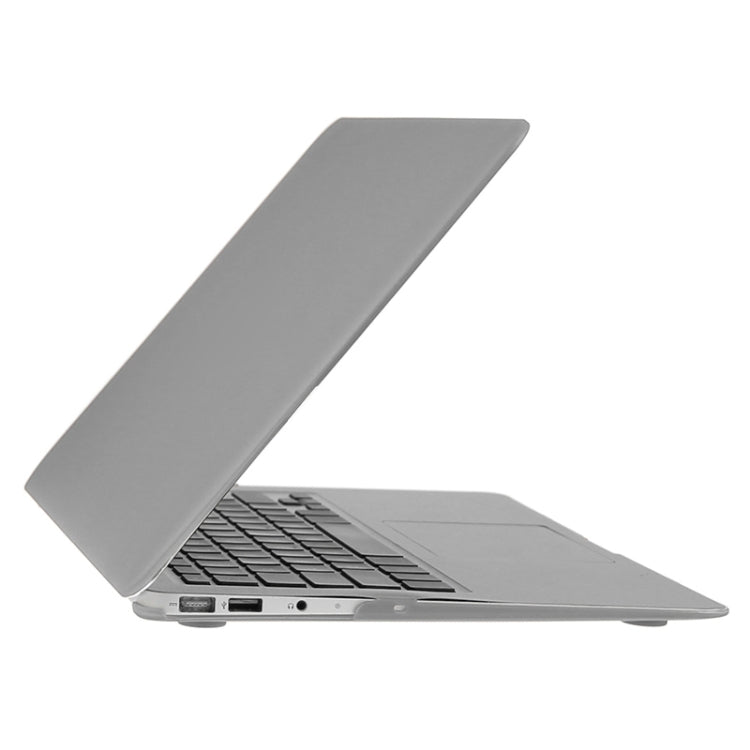 ENKAY for Macbook Air 13.3 inch (US Version) / A1369 / A1466 Hat-Prince 3 in 1 Frosted Hard Shell Plastic Protective Case with Keyboard Guard & Port Dust Plug(Silver) - MacBook Air Cases by ENKAY | Online Shopping South Africa | PMC Jewellery | Buy Now Pay Later Mobicred