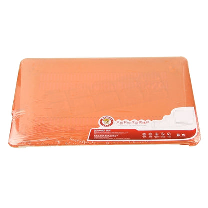 ENKAY for Macbook Pro 13.3 inch (US Version) / A1278 Hat-Prince 3 in 1 Crystal Hard Shell Plastic Protective Case with Keyboard Guard & Port Dust Plug(Orange) - MacBook Pro Cases by ENKAY | Online Shopping South Africa | PMC Jewellery | Buy Now Pay Later Mobicred