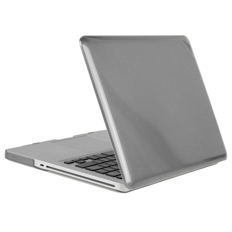 ENKAY for Macbook Pro 13.3 inch (US Version) / A1278 Hat-Prince 3 in 1 Crystal Hard Shell Plastic Protective Case with Keyboard Guard & Port Dust Plug(Grey) - MacBook Pro Cases by ENKAY | Online Shopping South Africa | PMC Jewellery | Buy Now Pay Later Mobicred