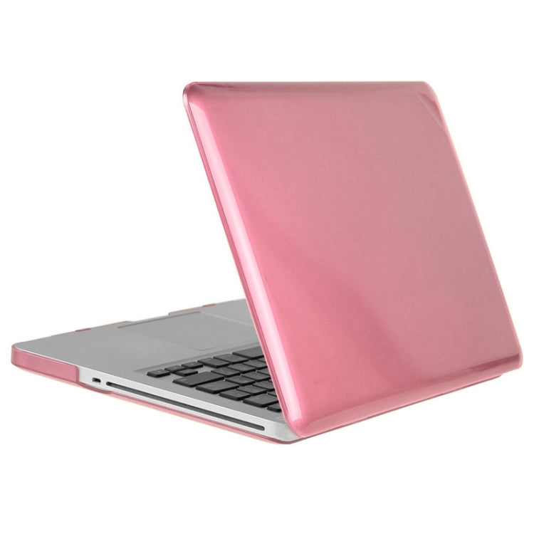 ENKAY for Macbook Pro 15.4 inch (US Version) / A1286 Hat-Prince 3 in 1 Crystal Hard Shell Plastic Protective Case with Keyboard Guard & Port Dust Plug(Pink) - MacBook Pro Cases by ENKAY | Online Shopping South Africa | PMC Jewellery | Buy Now Pay Later Mobicred