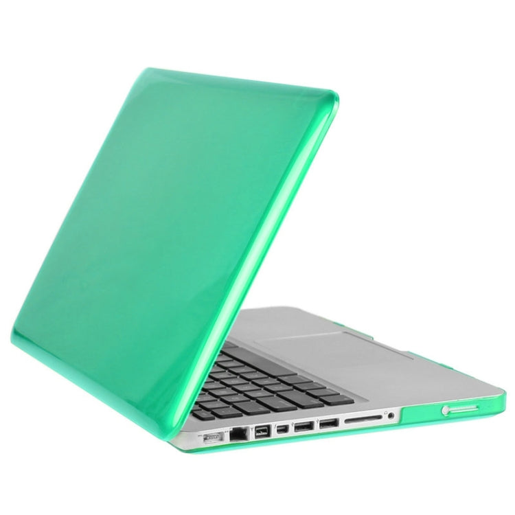 ENKAY for Macbook Pro 15.4 inch (US Version) / A1286 Hat-Prince 3 in 1 Crystal Hard Shell Plastic Protective Case with Keyboard Guard & Port Dust Plug(Green) - MacBook Pro Cases by ENKAY | Online Shopping South Africa | PMC Jewellery | Buy Now Pay Later Mobicred