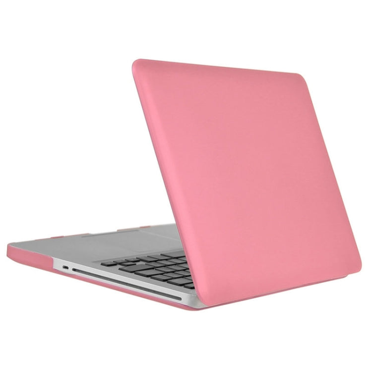 ENKAY for Macbook Pro 13.3 inch (US Version) / A1278 Hat-Prince 3 in 1 Frosted Hard Shell Plastic Protective Case with Keyboard Guard & Port Dust Plug(Pink) - MacBook Pro Cases by ENKAY | Online Shopping South Africa | PMC Jewellery | Buy Now Pay Later Mobicred