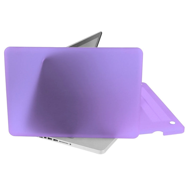 ENKAY for Macbook Pro 13.3 inch (US Version) / A1278 Hat-Prince 3 in 1 Frosted Hard Shell Plastic Protective Case with Keyboard Guard & Port Dust Plug(Purple) - MacBook Pro Cases by ENKAY | Online Shopping South Africa | PMC Jewellery | Buy Now Pay Later Mobicred