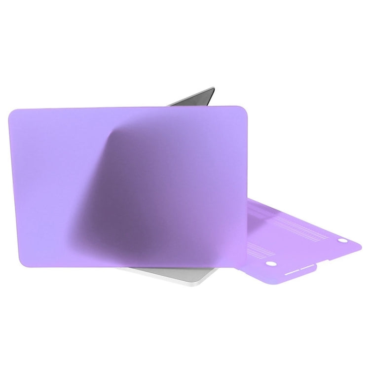 ENKAY for Macbook Pro Retina 13.3 inch (US Version) / A1425 / A1502 Hat-Prince 3 in 1 Frosted Hard Shell Plastic Protective Case with Keyboard Guard & Port Dust Plug(Purple) - MacBook Pro Cases by ENKAY | Online Shopping South Africa | PMC Jewellery | Buy Now Pay Later Mobicred