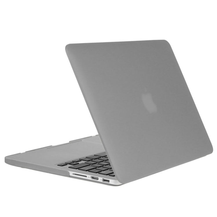 ENKAY for Macbook Pro Retina 15.4 inch (US Version) / A1398 Hat-Prince 3 in 1 Frosted Hard Shell Plastic Protective Case with Keyboard Guard & Port Dust Plug(Grey) - MacBook Pro Cases by ENKAY | Online Shopping South Africa | PMC Jewellery | Buy Now Pay Later Mobicred