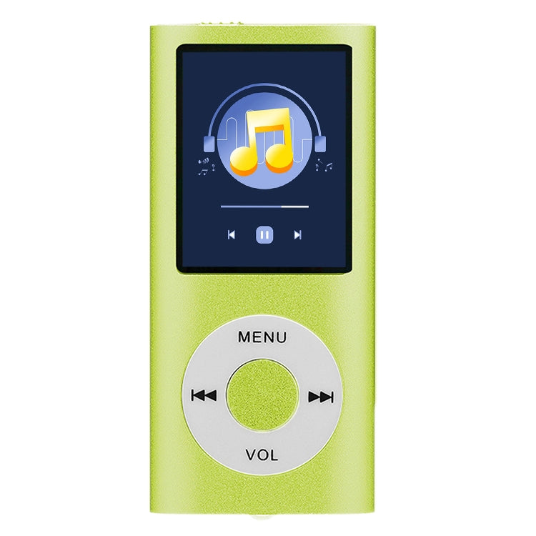 1.8 inch TFT Screen Metal MP4 Player with TF Card Slot, Support Recorder, FM Radio, E-Book and Calendar(Green) - MP4 Player by PMC TechLife | Online Shopping South Africa | PMC TechLife | Buy Now Pay Later Mobicred