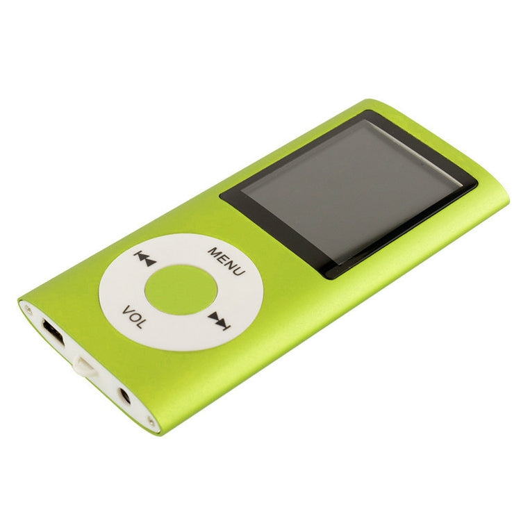 1.8 inch TFT Screen Metal MP4 Player with TF Card Slot, Support Recorder, FM Radio, E-Book and Calendar(Green) - MP4 Player by PMC TechLife | Online Shopping South Africa | PMC TechLife | Buy Now Pay Later Mobicred