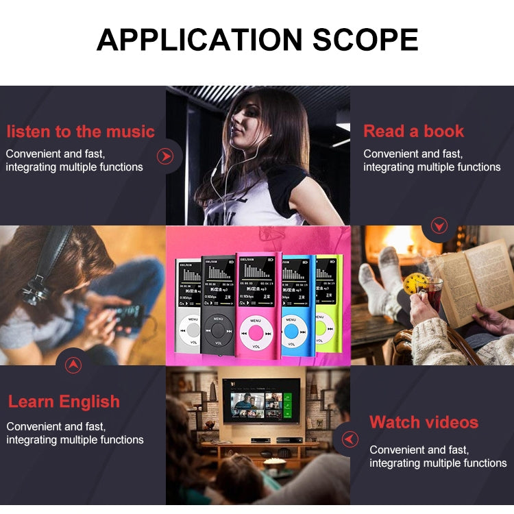 1.8 inch TFT Screen Metal MP4 Player with TF Card Slot, Support Recorder, FM Radio, E-Book and Calendar(Green) - MP4 Player by PMC TechLife | Online Shopping South Africa | PMC TechLife | Buy Now Pay Later Mobicred