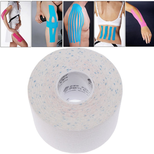 Waterproof Kinesiology Tape Sports Muscles Care Therapeutic Bandage, Size: 5m(L) x 5cm(W)(White) - Physiotherapy Sports Tape by PMC Jewellery | Online Shopping South Africa | PMC Jewellery | Buy Now Pay Later Mobicred