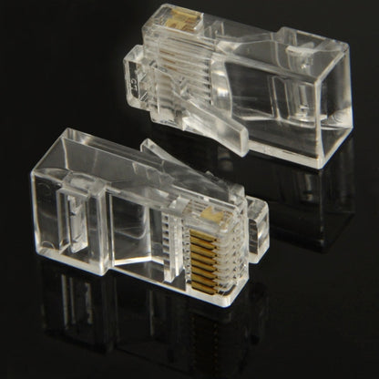 1000 PCS RJ45 Connector Modular Plug, Normal quality - Lan Cable and Tools by PMC Jewellery | Online Shopping South Africa | PMC Jewellery | Buy Now Pay Later Mobicred