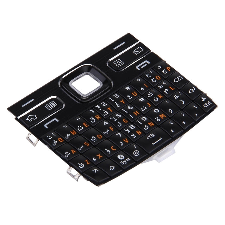 Mobile Phone Keypads Housing  with Menu Buttons / Press Keys for Nokia E72(Black) - Replacement Keypad by PMC Jewellery | Online Shopping South Africa | PMC Jewellery | Buy Now Pay Later Mobicred