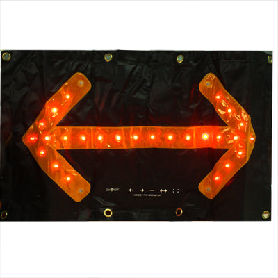 30 LED Car Safety Hazard Traffic Two-way Arrow Direction with Key Indicator Switch Signal Sign - Warning Lights by PMC Jewellery | Online Shopping South Africa | PMC Jewellery | Buy Now Pay Later Mobicred