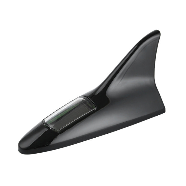 Solar Shark Fin High-positioned Alarm Light(Black) - Warning Lights by PMC Jewellery | Online Shopping South Africa | PMC Jewellery | Buy Now Pay Later Mobicred