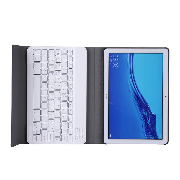 ABS Ultra-thin Split Bluetooth Keyboard Tablet Case for Huawei Honor 5 / T5 10.1 inch, with Bracket Function(Gold) - Huawei Keyboard by PMC TechLife | Online Shopping South Africa | PMC TechLife